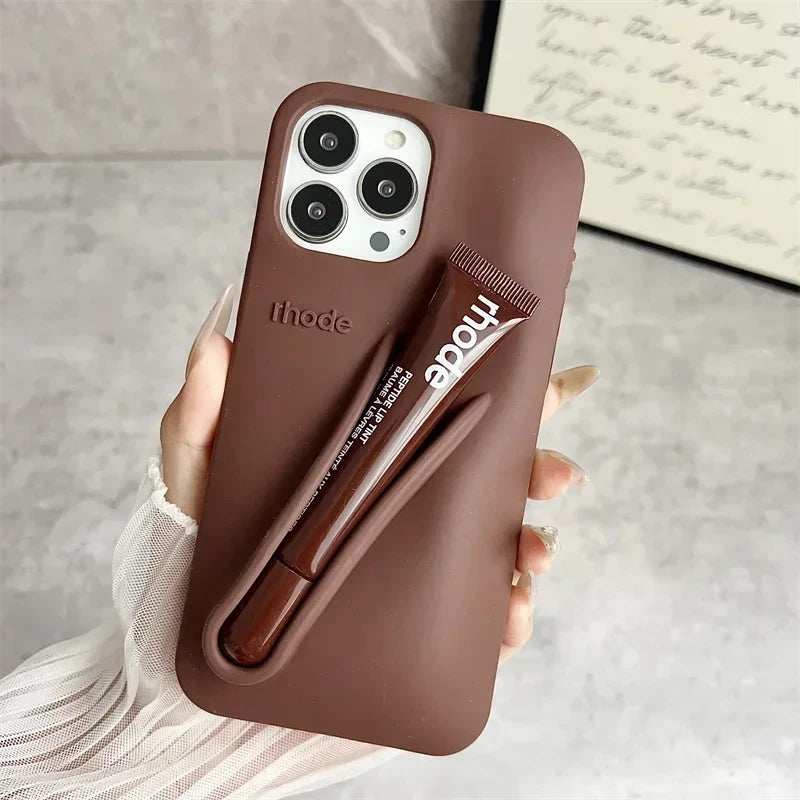 Lip Gloss & Silicone Case Combo