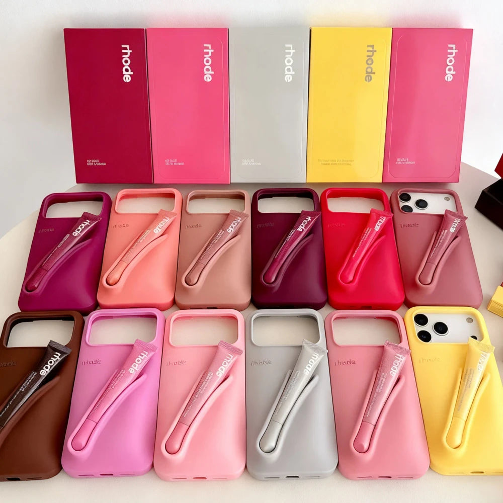 Lip Gloss & Silicone Case Combo
