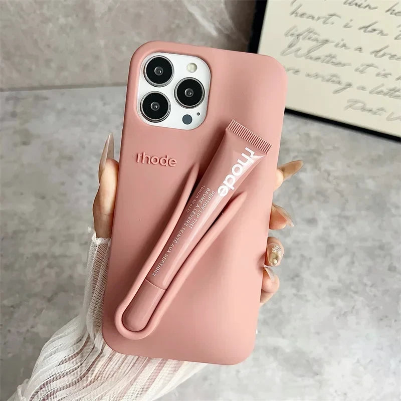 Lip Gloss & Silicone Case Combo