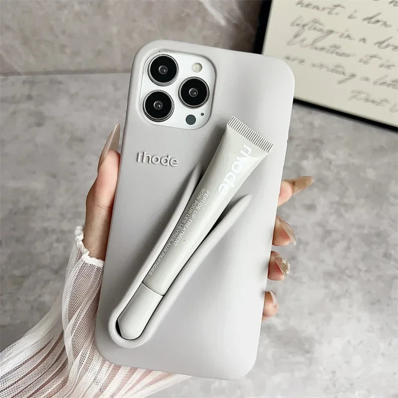 Lip Gloss & Silicone Case Combo